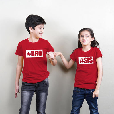 Bro-Sis Sibling T-Shirts Combo - big-little-feelings