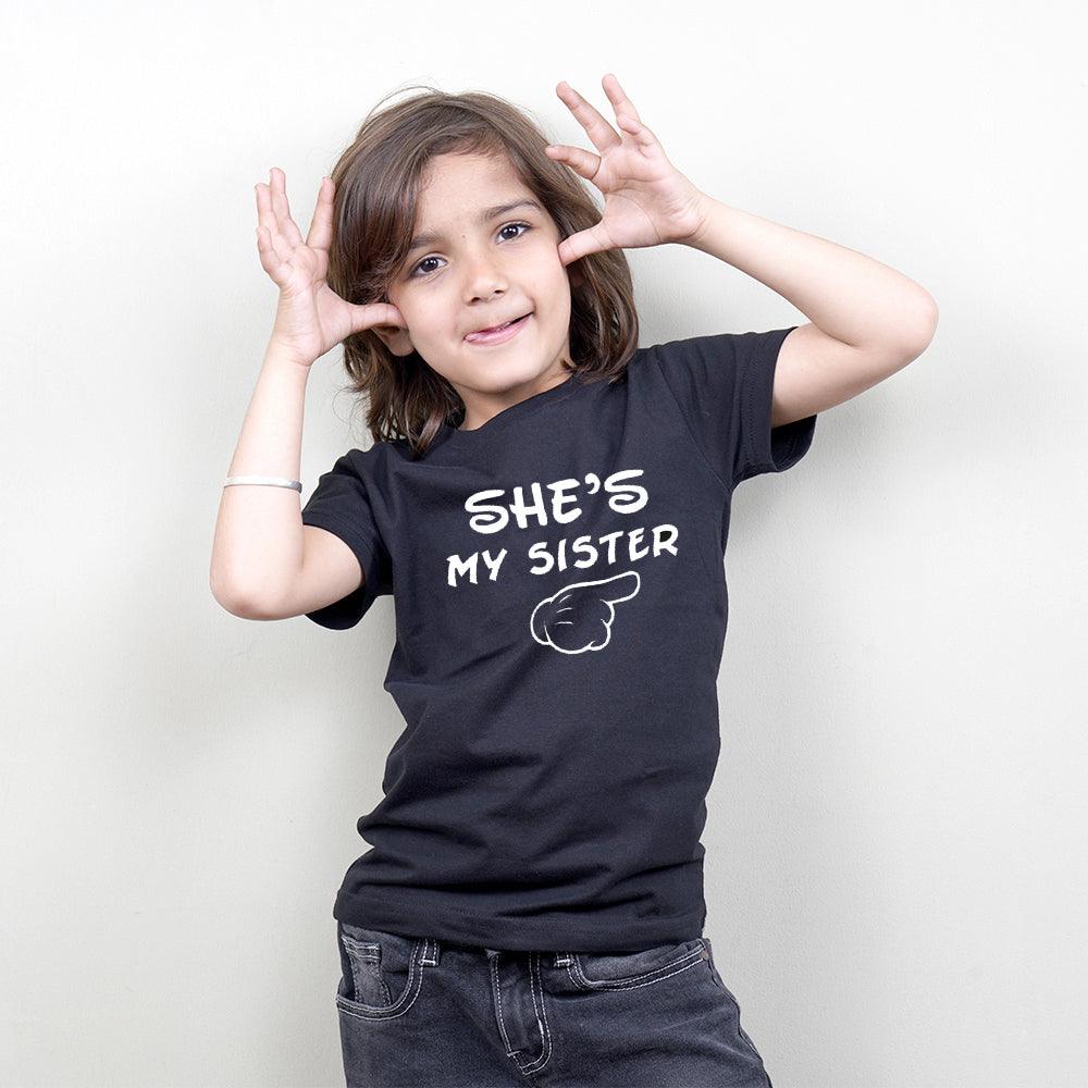 He Is My Brother She Is My Sister Sibling TShirt - big-little-feelings
