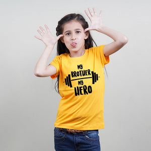 Hero Angel Brother Sister Matching TShirts - big-little-feelings