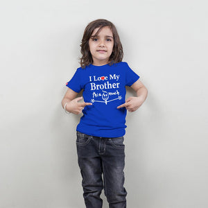 I Love You This Much Brother Brother Siblings T-Shirts - big-little-feelings