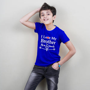 I Love You This Much Brother Brother Siblings T-Shirts - big-little-feelings