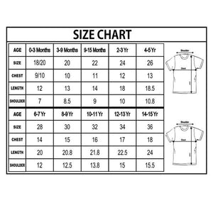 Kids Cotton T-Shirt (Need Hugs & Kisses A.S.A.P) Stubborne - big-little-feelings