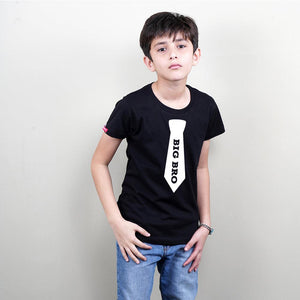 Stubborne Big Bro Little Sister Matching Siblings T-Shirt - big-little-feelings