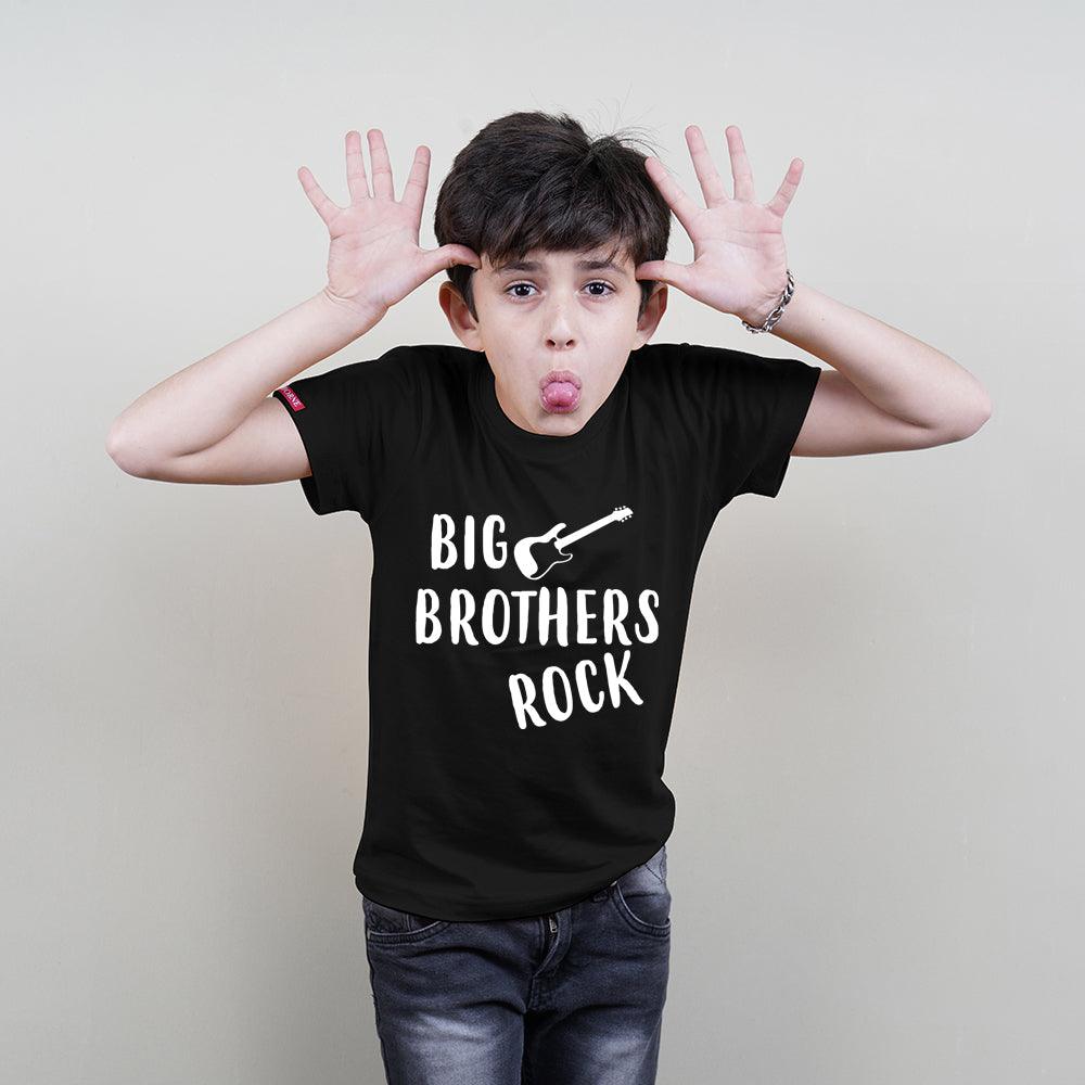Big Brother Little Brother Rock And Roll Sibling T-Shirts - big-little-feelings