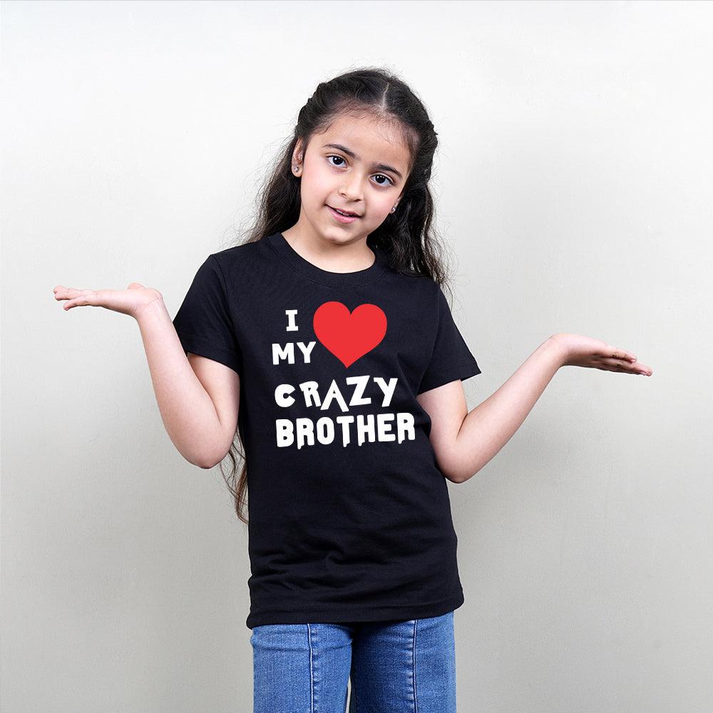 Stubborne Crazy Brother Sister Matching Siblings T-Shirt Combo - big-little-feelings