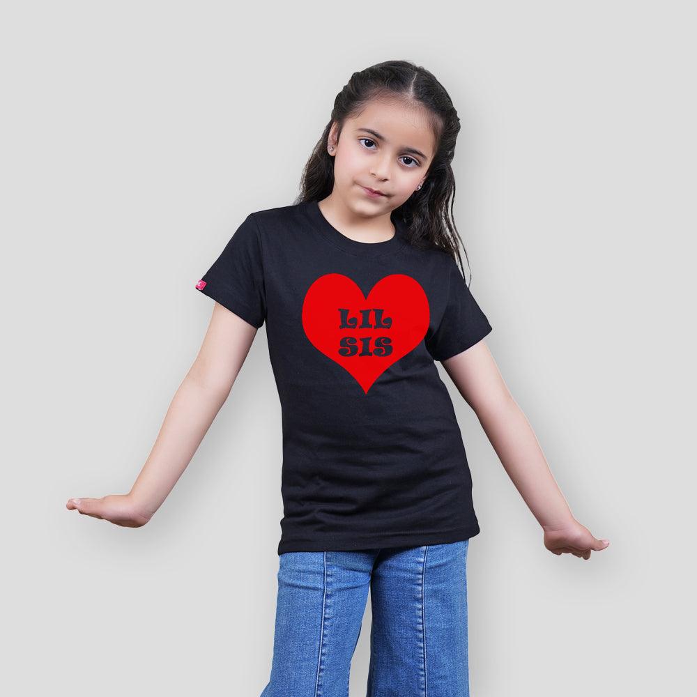 Stubborne Big Sister Little Sister Matching Sibling T-Shirt Combo - big-little-feelings