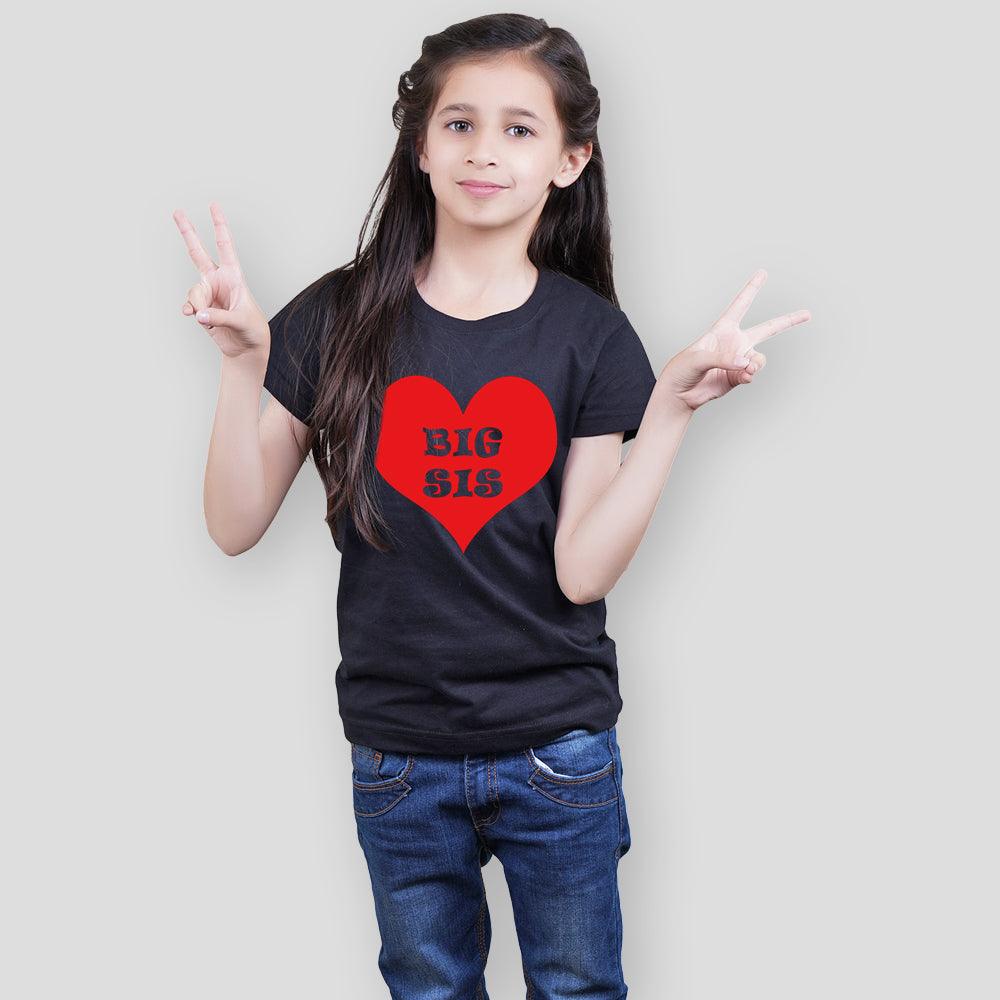 Stubborne Big Sister Little Sister Matching Sibling T-Shirt Combo - big-little-feelings