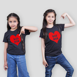 Stubborne Big Sister Little Sister Matching Sibling T-Shirt Combo - big-little-feelings