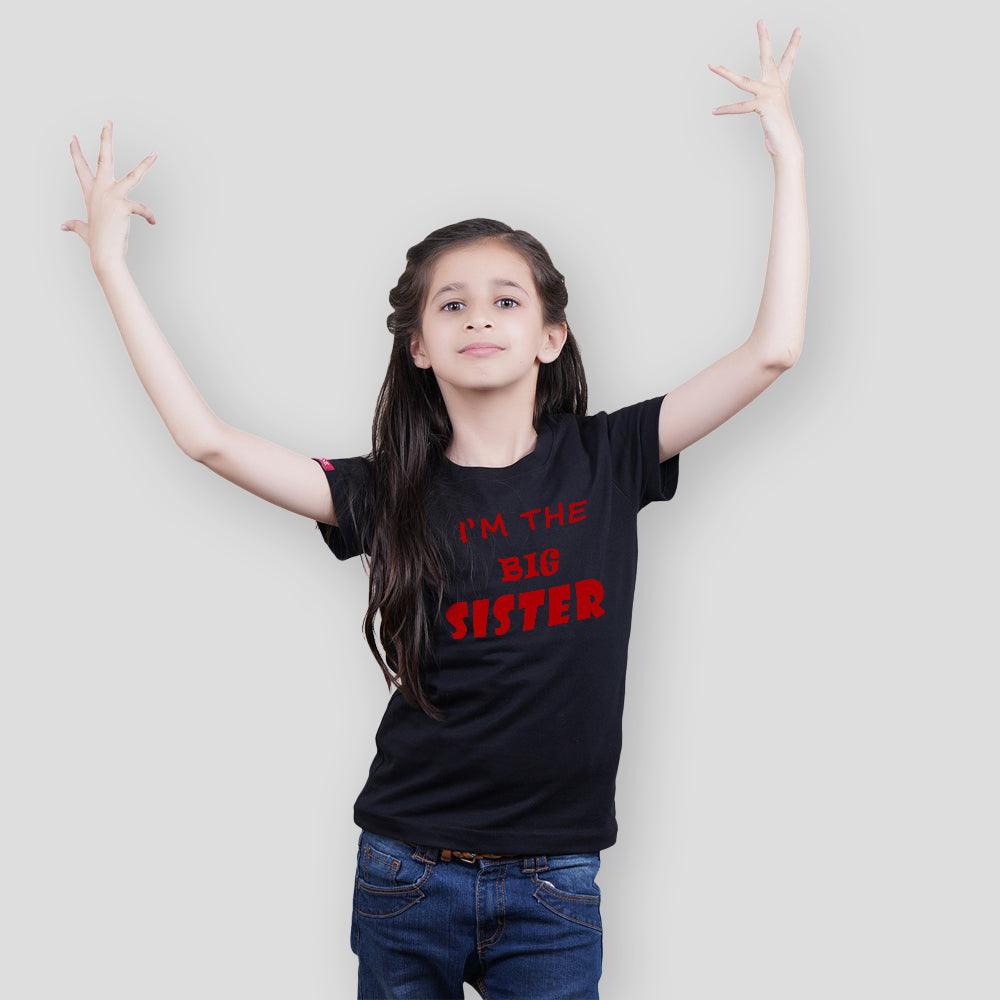 Stubborne I Am Sister Sister Matching Siblings T-Shirt Combo - big-little-feelings
