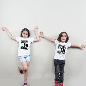 World's Best Brother Sister Matching T-Shirts - big-little-feelings