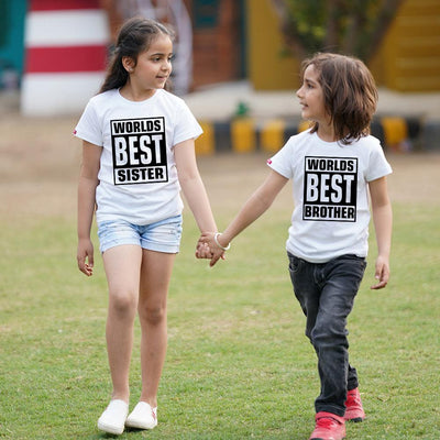 World's Best Brother Sister Matching T-Shirts - big-little-feelings