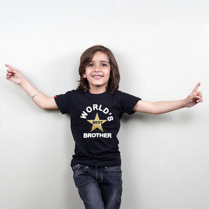 World's Best Brother Sister Sibling TShirts Combo - big-little-feelings