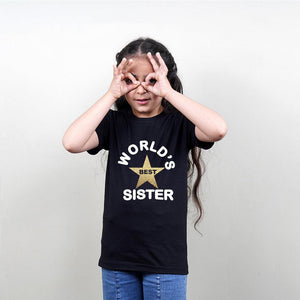 World's Best Brother Sister Sibling TShirts Combo - big-little-feelings